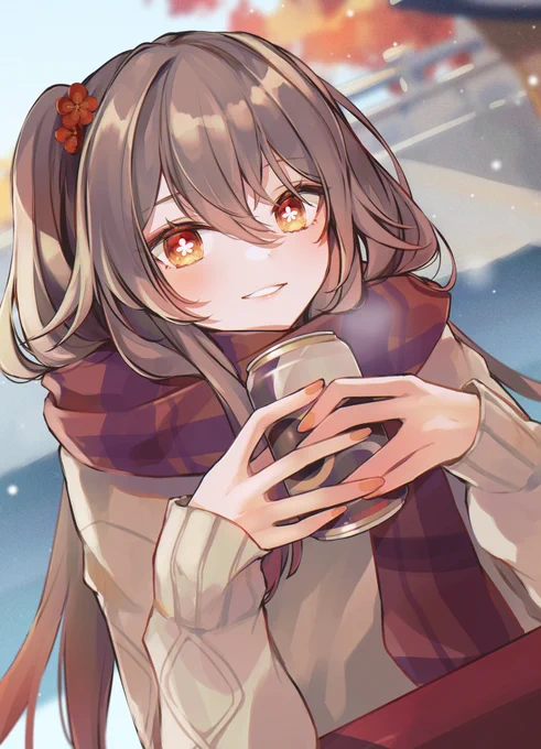 趣味絵を描く時間がちょっと先になりそうなので胡桃ちゃん再掲です