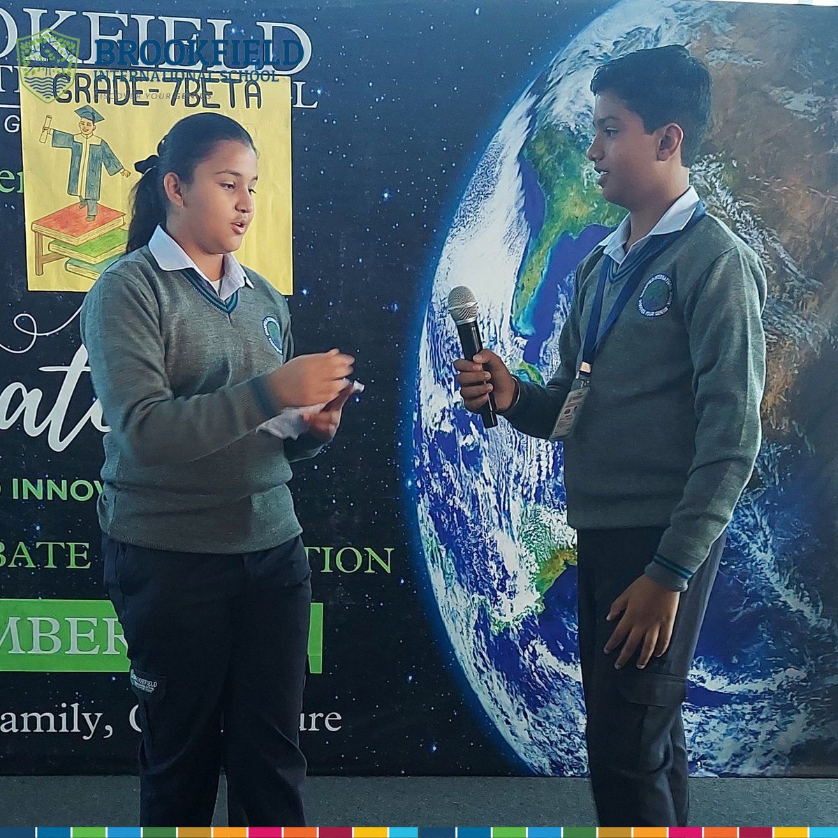 BrookfieldInte1's tweet photo. 📚 Brookfield International School Assembly Highlights 🌍
An inspiring assembly was held today at BFIS. 🌟 From seeking blessings in our prayer to pledging to be patriotic, the theme of being an "Upstanding Student" echoed through every moment.
#BrookfieldInternationalSchool https://t.co/ARae1gWmal