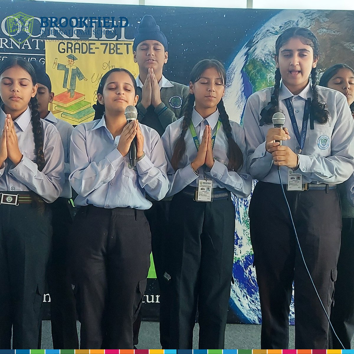 📚 Brookfield International School Assembly Highlights 🌍
An inspiring assembly was held today at BFIS. 🌟 From seeking blessings in our prayer to pledging to be patriotic, the theme of being an 'Upstanding Student' echoed through every moment.
#BrookfieldInternationalSchool