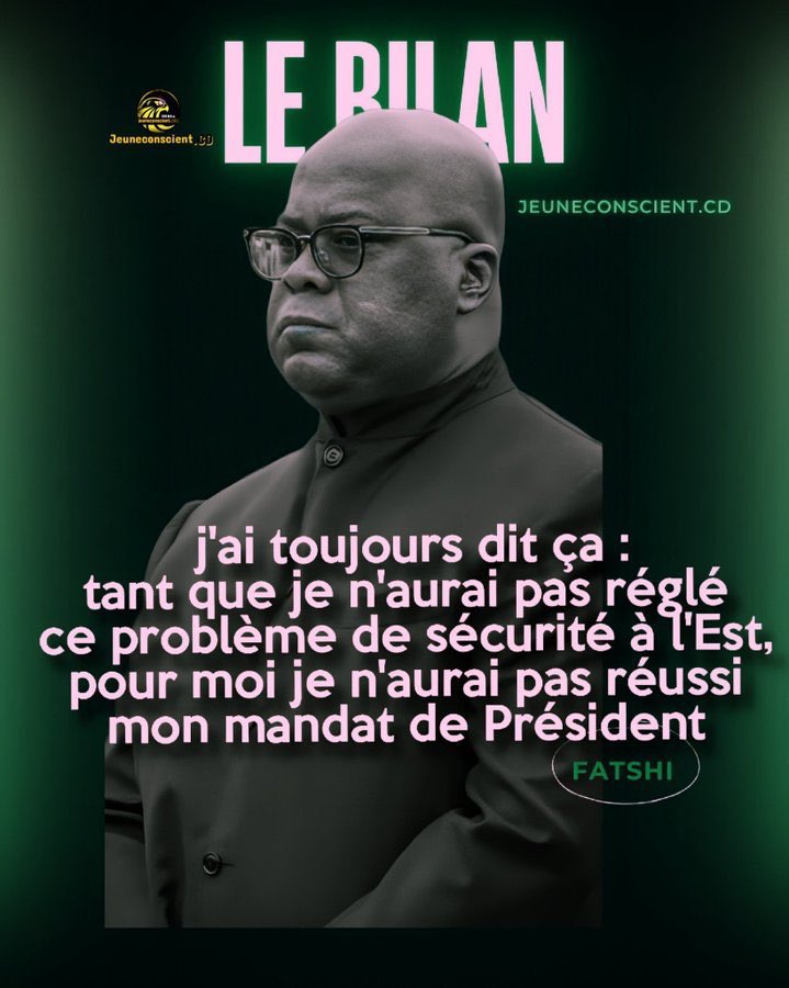 YembaDaniel's tweet photo. Mes chers, je vous prie de prendre une bonne décision pour l’avenir de ce pays. Honnêtement , #FATSHI ne mérite pas un second mandat!
L’ AMOUR DE LA PATRIE AVANT TOUT♥️
#REPARTIR #À #ZÉRO https://t.co/MLHRx7CsN3