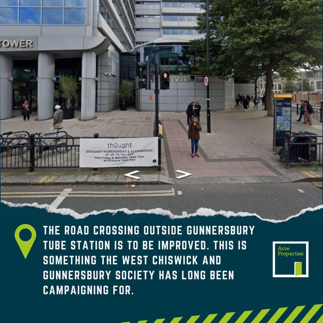 Crossing to be widened and signals upgraded to accommodate crowds

The road crossing outside Gunnersbury tube station is to be improved. This is something the West Chiswick and Gunnersbury Society has long been campaigning for.

chiswickcalendar.co.uk/road-crossing-…