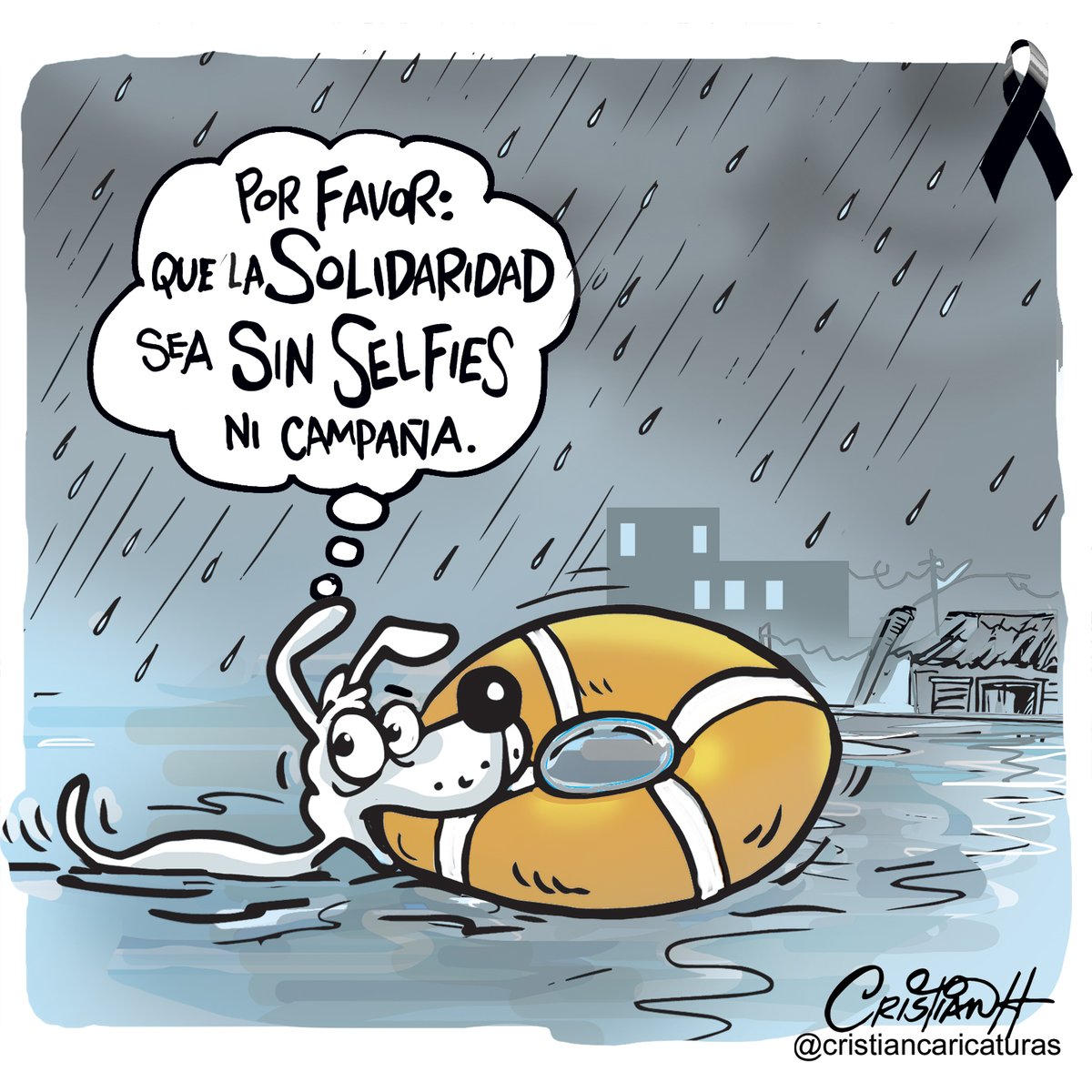 Mi caricatura del lunes 20 de noviembre 2023 en el periódico <a href="/ElDia_do/">Periódico El Día</a>
.
.
.
#Tragedia #lluvias #pasoadesnivel #TunelDeLa27 #LutoNacional #criscaricaturas #realengo