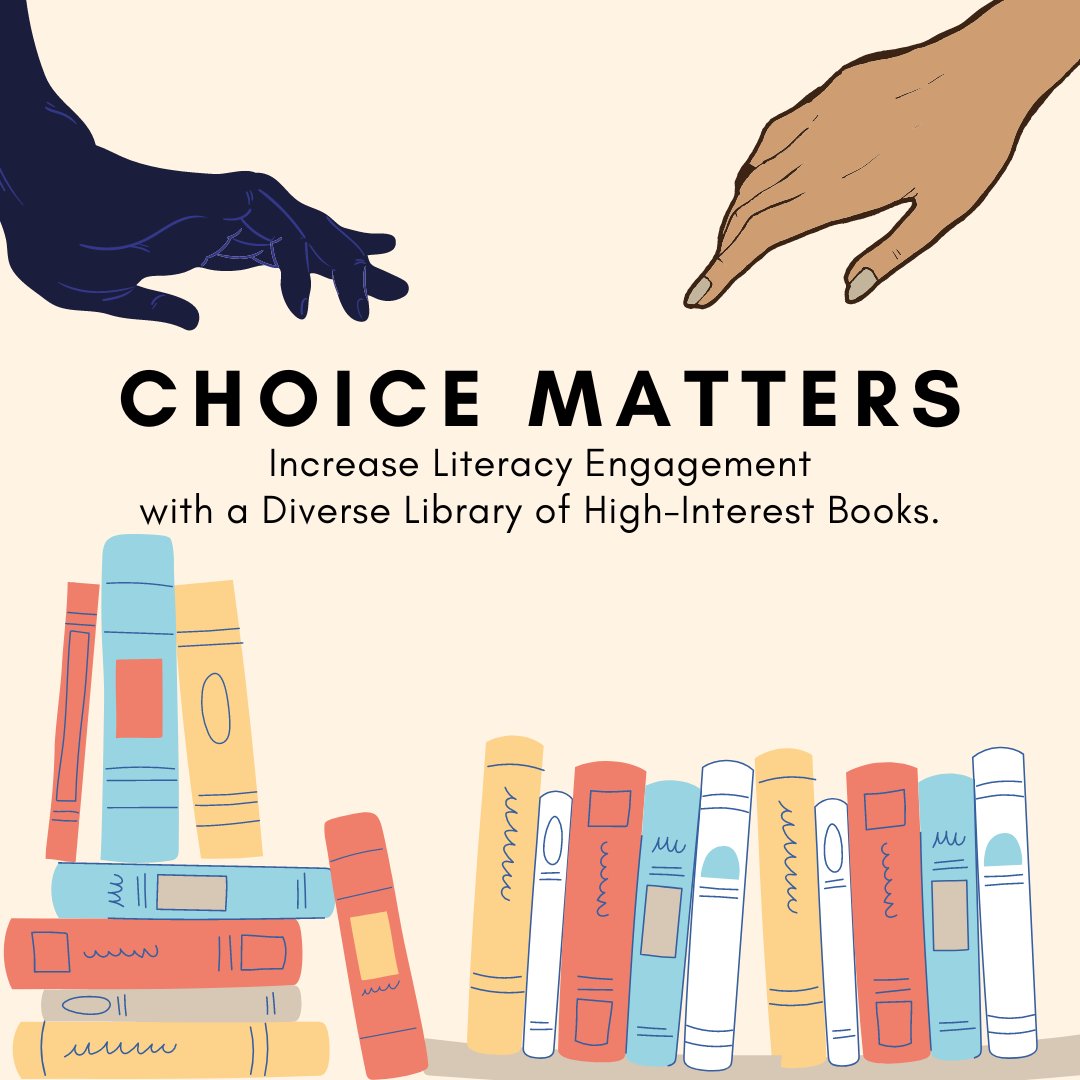 TWUEducation's tweet photo. Boost reading engagement in your class by granting students autonomy in their reading choices, especially with access to diverse, high-interest books. This approach can enhance their intrinsic motivation to read. #ReaderResponse #LitLearnLead Contributed by Kyle Koehn https://t.co/6qlPMmyHUV