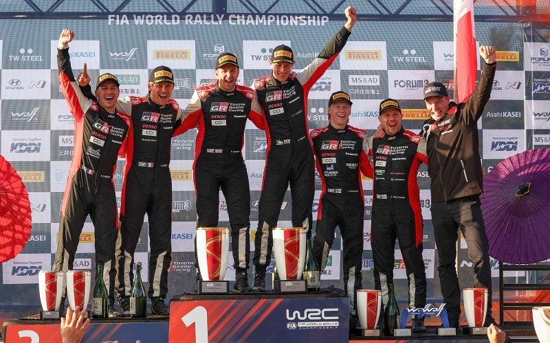Toyotalta odotettu ratkaisu ensi kauden kuljettajien osalta, sama kvartetti jatkaa ➡️ urheiluuutiset.com/toyotalta-odot…

#WRC #Toyota #RallinMM 
<a href="/OfficialWRC/">FIA World Rally Championship</a> <a href="/TGR_WRC/">TOYOTA GAZOO Racing WRT</a> <a href="/KalleRovanpera/">Kalle Rovanperä</a> 

📸 Toyota Gazoo Racing / <a href="/TOYOTA_GR/">TOYOTA GAZOO Racing</a>