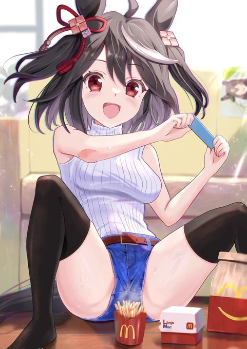 #いい太ももの日キタちゃんの太ももに刮目せよ 