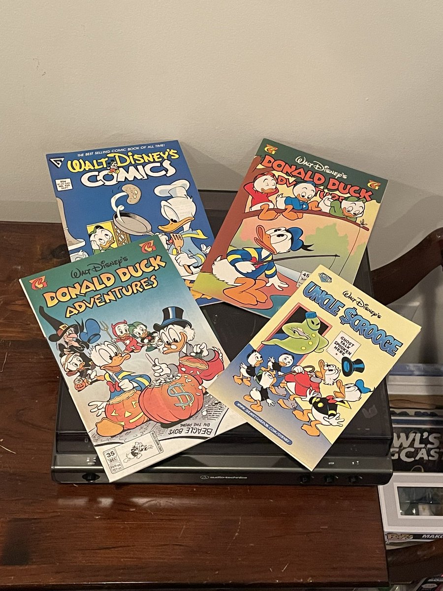 Picked up some new comics to read. #donaldduck #comics #comicbook #comicbooks