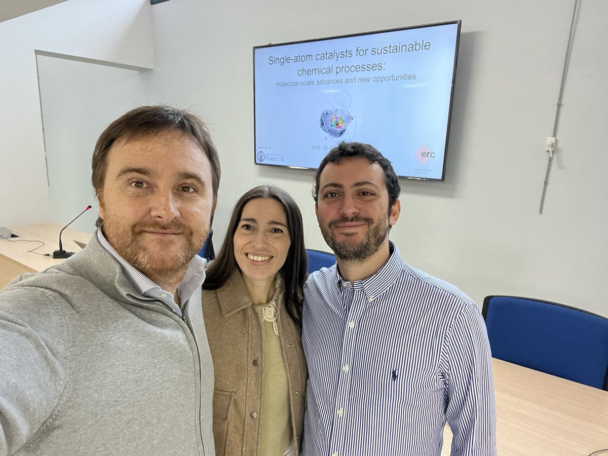 Michele Pavone (@quantumpeacock) on Twitter photo Inspiring seminar by the great prof. Vilé <a href="/VileGroup/">Gianvito Vilé</a> on Single Atom Catalysts for #GreenChemistry! Interesting discussion with prof. Talarico group on industrial chemistry perspectives <a href="/DscUnina/">DscUnina</a> <a href="/musichemlab/">musichem lab</a> <a href="/UninaIT/">Unina Federico II</a> <a href="/anitachemwalker/">Ana B. Muñoz-García</a> Inspiring seminar by the great prof. Vilé <a href="/VileGroup/">Gianvito Vilé</a> on Single Atom Catalysts for #GreenChemistry! Interesting discussion with prof. Talarico group on industrial chemistry perspectives <a href="/DscUnina/">DscUnina</a> <a href="/musichemlab/">musichem lab</a> <a href="/UninaIT/">Unina Federico II</a> <a href="/anitachemwalker/">Ana B. Muñoz-García</a>