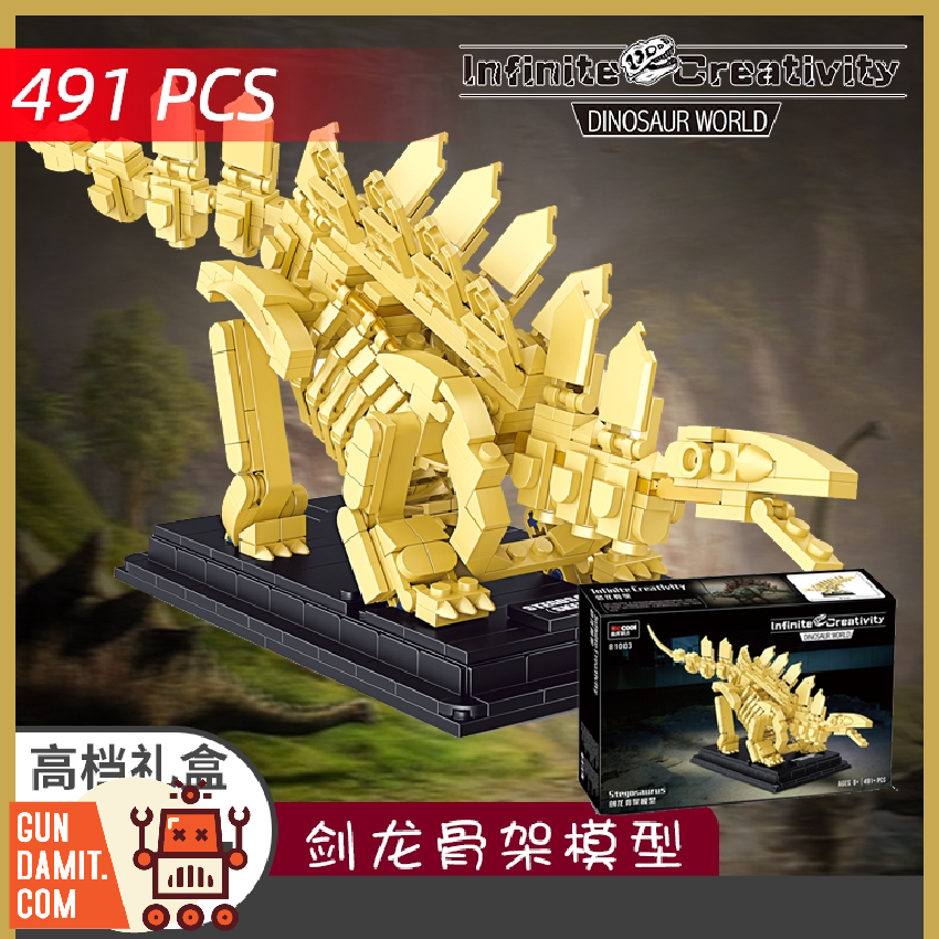 GundamitStore's tweet image. [In Stock] DECOOL 81003 Dinosaur Skeleton Model Stegosaurus
Material: ABS
Size: 36.5 x 13 x 7cm / 14.3 x 5.1 x 2.7"
Pieces: 491 pcs
$16.99 Free Shipping
--------
👇links👇 
gundamit.store/DECOOL-81003

#DECOOL 
#actionfigure #modelkit #Gundamit #GD