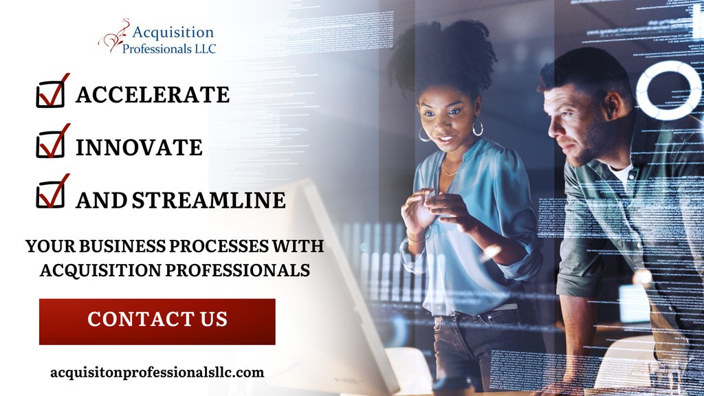 ACQPROS's tweet image. AP LLC is your partner in progress, utilising cutting-edge tech and industry best practices, we streamline processes, navigate risks, and foster collaboration.

We transform challenges into opportunities!

Visit acquisitionprofessionalsllc.com.

#Innovation #StreamliningSuccess