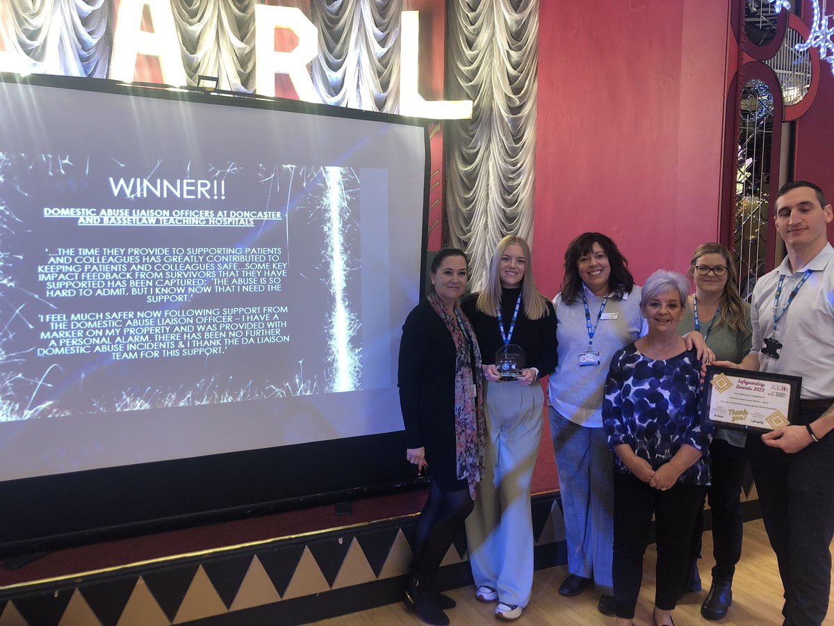 denise_phillip's tweet photo. What a start to Safeguarding week 🙌🏻…congratulations DBTH Safeguarding team and our amazing Domestic Abuse Liaison workers ⭐️ @simonbrown84 @karene_jessop @DBH_NHSFT @caitlynpx https://t.co/Z3Hx6tdKLa
