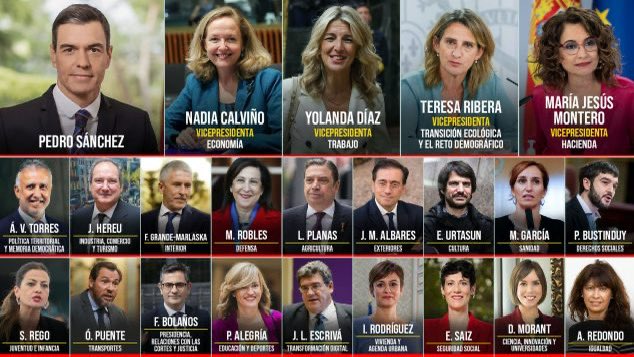 Cuatro vicepresidencias, veintidós ministerios..

Nos es magia, son tus impuestos.