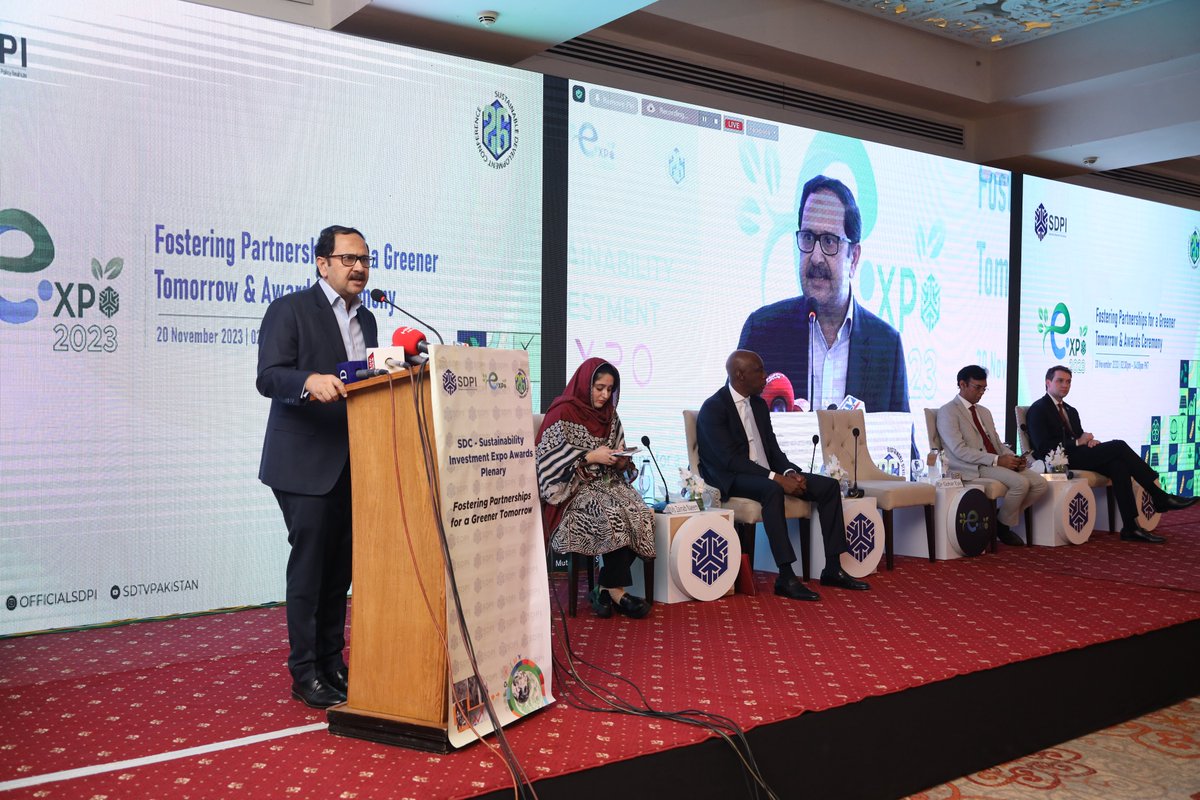 ndrmfpk's tweet photo. CEO NDRMF, Bilal Anwar appreciated SDPI for organising providing opportunity to partners exhibited sustainable products discussed initiatives taken as part of climate action.NDRMF partners with SDPI for EXPO on Sustainability Investment
#SIE2023 #NDRMFATSIE2023 @PlanComPakistan https://t.co/7eWrf9GPHZ