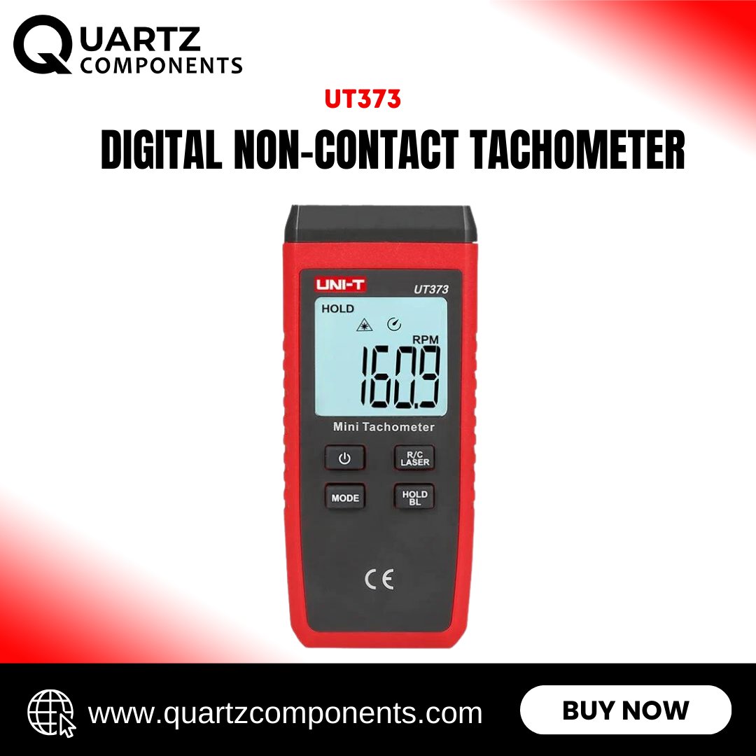 quartzcomponent's tweet image. Get the UNI-T Digital Non-Contact Tachometer now at quartzcomponents.com! 🚀 Accurately measure rotation speed without physical contact. This versatile device is perfect for various applications. 
.
Product Link - quartzcomponents.com/collections/po…
.
#quartzcomponents #newproduct