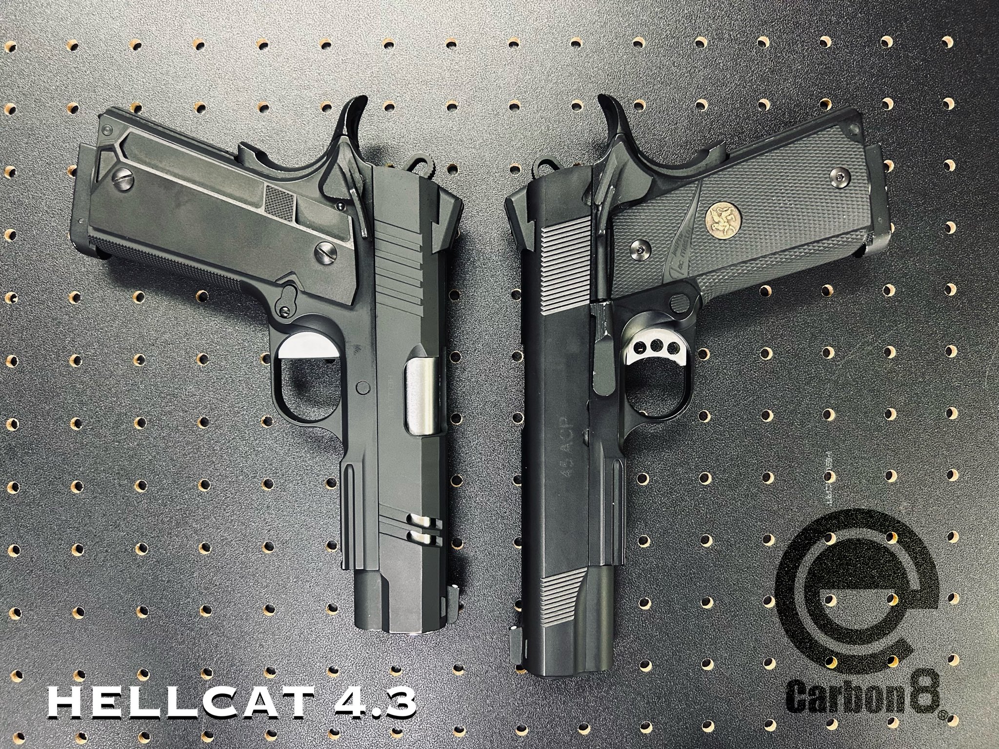 Carbon8 HELLCAT カーボネイト　ヘルキャット カーボネイト Carbon8 ガスガン HELLCAT ヘルキャット 4.3 CO2
