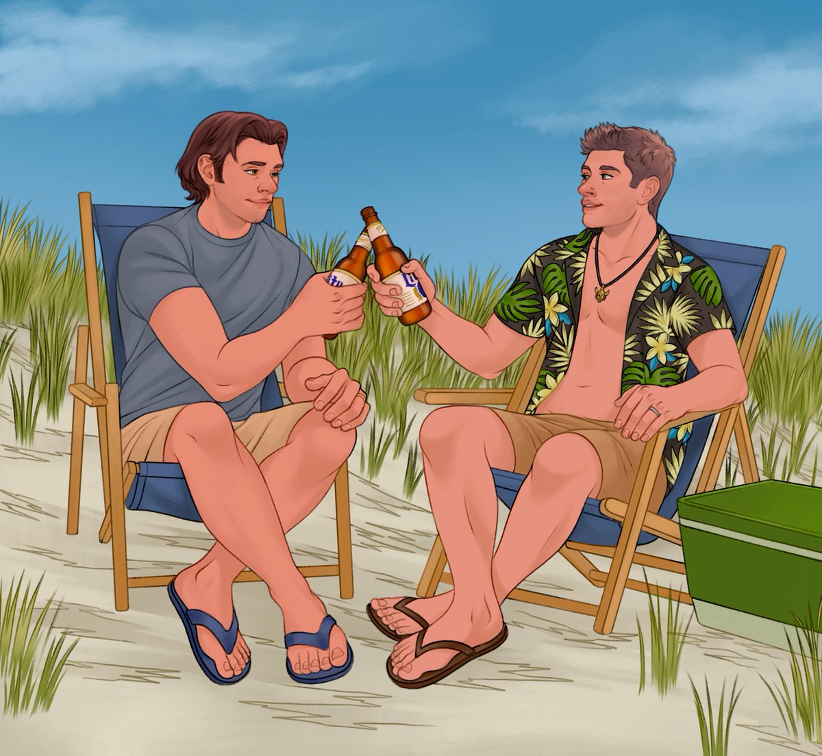Heaven is a Beach Episode
#wincest #samwinchester #deanwinchester #samdean
for the Now Its Perfect event on Ao3!
check out the rest of the collection here: archiveofourown.org/collections/No…