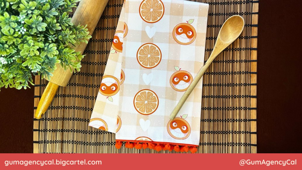 <a href="/ArlowArts/">Arlowa🦌 🦋</a> @asummerrae <a href="/AceofWitches/">🌿Kaley🌿</a> 𝘖𝘳𝘢𝘯𝘨𝘦 you glad to see that our tea towels have arrived~! 🍊

Check out this 𝘻𝘦𝘴𝘵𝘺 design by <a href="/puffpeachery/">Ronnie ⁺˚*･༓☾</a> ✨