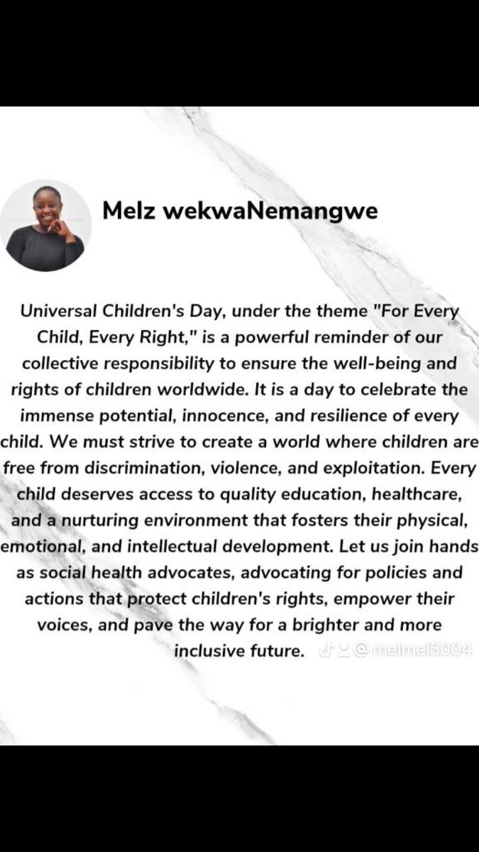 Melz wekwaNemangwe (@mwekwanemangwe) on Twitter photo 