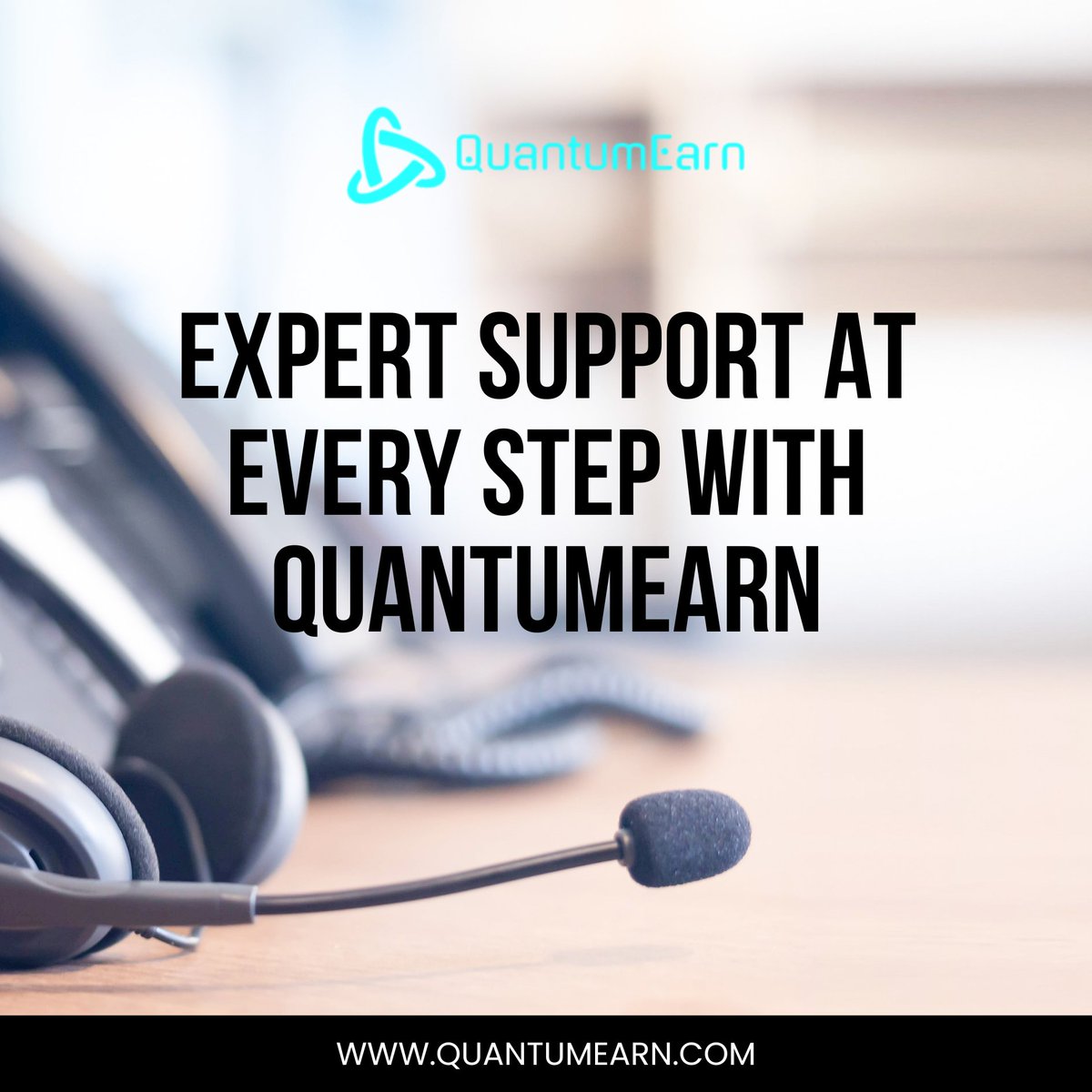 quantumearncom's tweet photo. Expert Support at Every Step with QuantumEarn

QuantumEarn's trained support team is here to guide you through every step of your investment journey, ensuring a smooth experience.

#QuantumEarn #investments #interest #wealthmultiplication 

Website: https://t.co/tpLmTOt5tf https://t.co/ftwfO82HmL