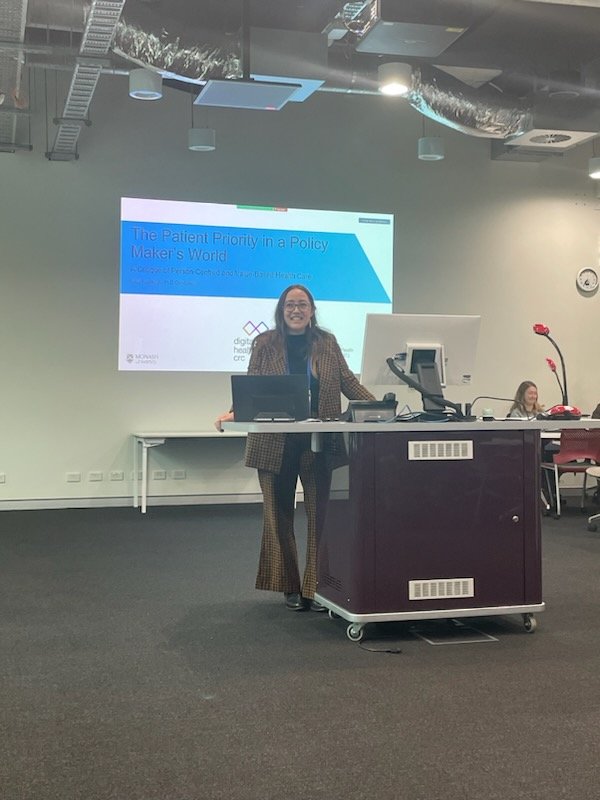 Nina Roxburgh (She/Her) (@nwroxburgh) on Twitter photo Last conference presentation for the year. Thank you <a href="/AABHL/">Australasian Association of Bioethics & Health Law</a> for having me!
#aabhl2023 Last conference presentation for the year. Thank you <a href="/AABHL/">Australasian Association of Bioethics & Health Law</a> for having me!
#aabhl2023