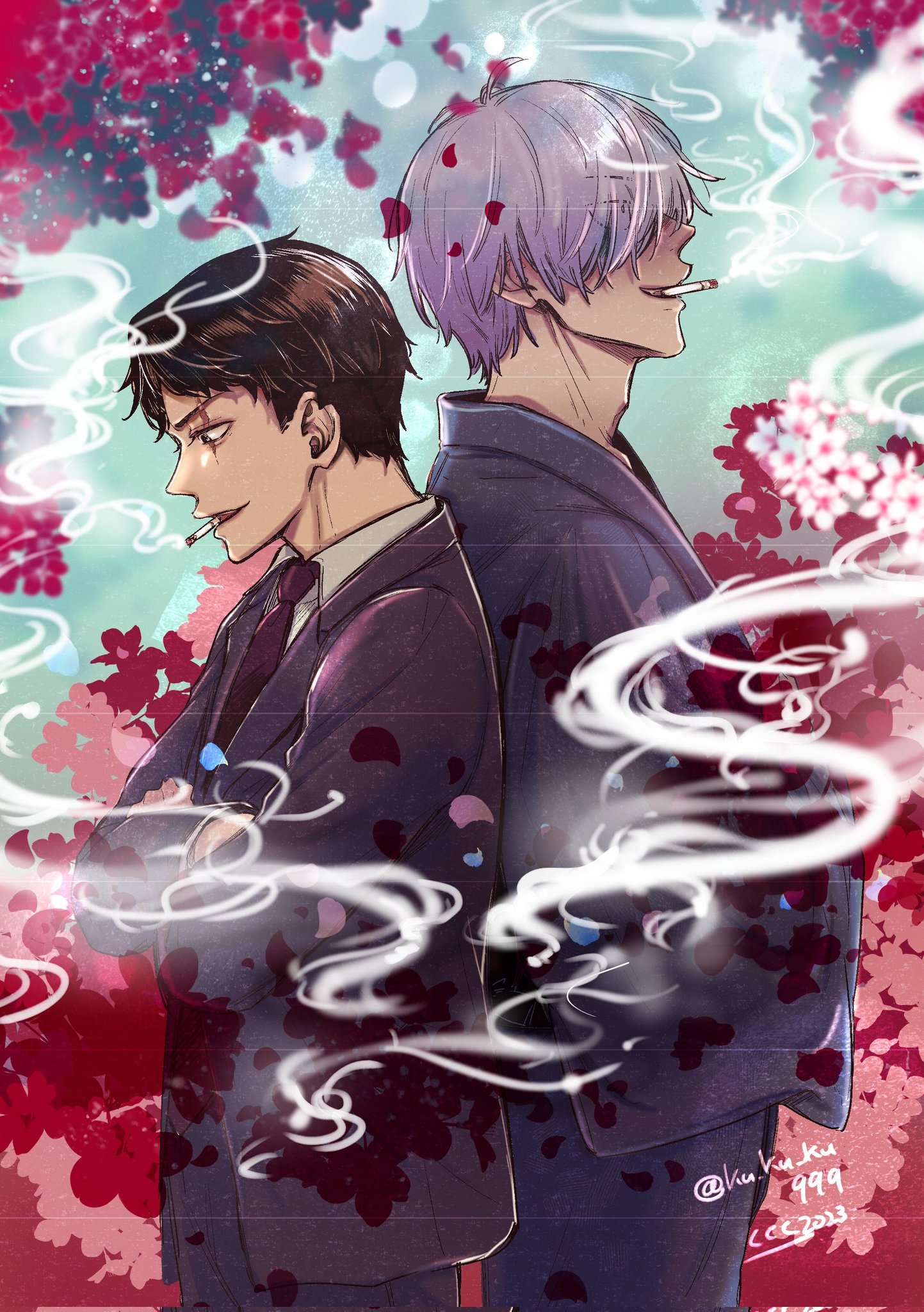 九鬼三郎の8号です直筆絵画です