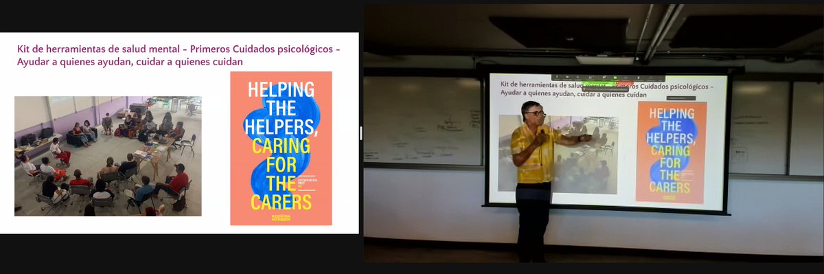 ENG/ This week: our CEI co-investigator, Paul Heritage (QMUL), visited Javeriana for meetings and an open talk on the use of the Arts as a tool for research and engagement. <a href="/QMULSocialPsych/">Social Psychiatry</a>  <a href="/QMUL/">Queen Mary University of London</a> <a href="/NIHRglobal/">NIHR Global Health</a>