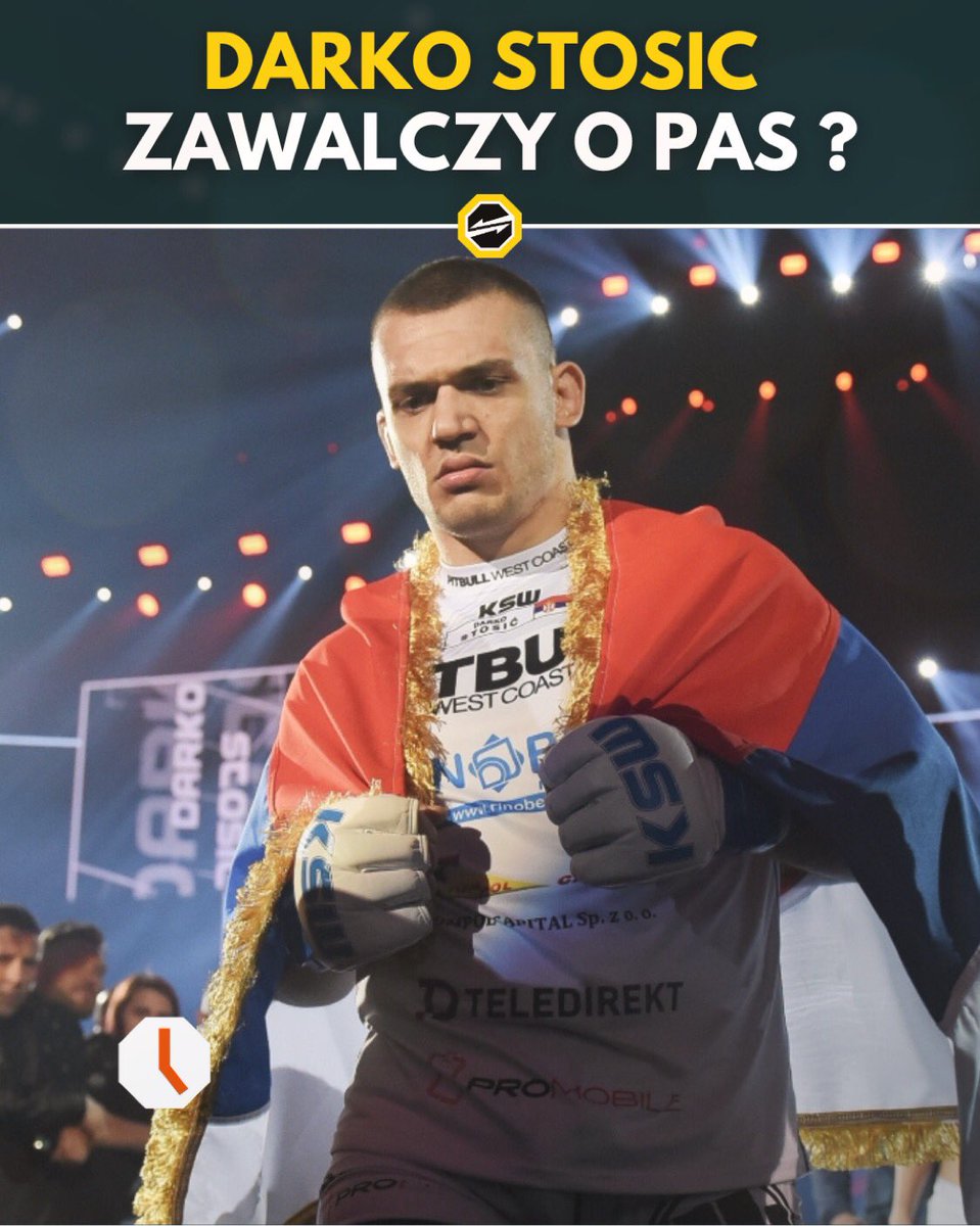 CzasNaMMA's tweet photo. 🚨 #1 Wagi ciężkiej @KSW_MMA zawalczy o pas…. OKTAGONU⁉️👀
Darko Stošić po ostatnim zwycięstwie na #KSW87 stał się jasnym pretendentem do starcia z @phildefriesmma.
Stał się również wolnym zawodnikiem, a w ten weekend udostępnił on na swoich mediach masę materiałów plotkujących na temat jego potencjalnej walki z Hatef Moilem🔥
Czy Serb skusi się by dołączyć do @OktagonOfficial ⁉️