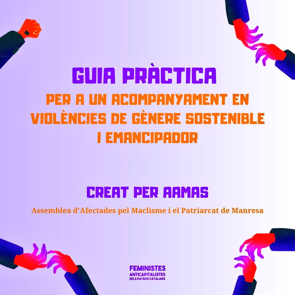 femis_de_gracia's tweet photo. En el marc del #25N , feministes anticapitalistes compartim aquest recull de 10 indicadors per fer un acompanyament sostenible i emancipador d’acord amb el decàleg creat per @AamasManresa 

Cada dia, feminisme i anticapitalisme! ✊🏽🔥 https://t.co/pZNzk55Agr