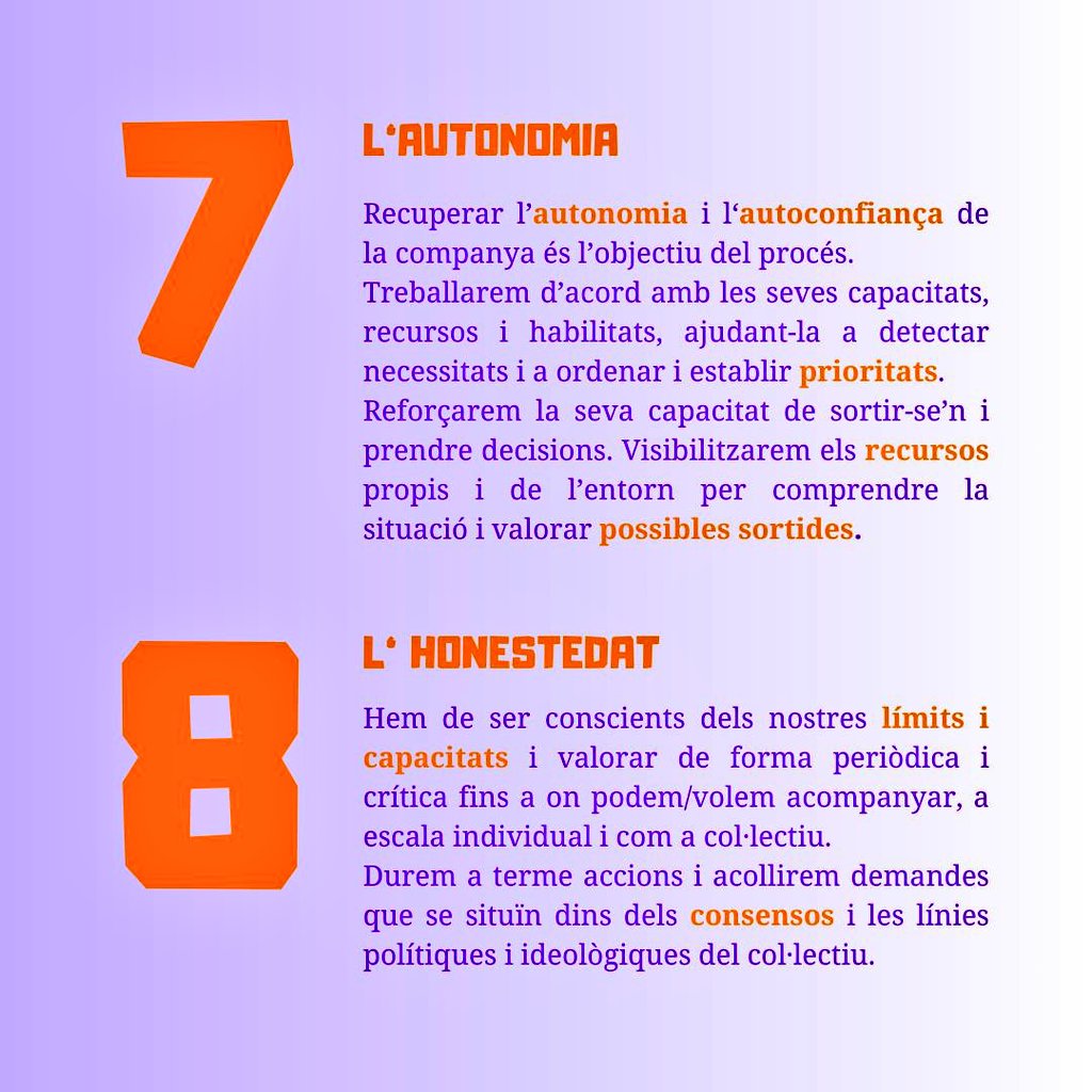femis_de_gracia's tweet photo. Per eradicar les violències masclistes: Aliances feministes, anticapitalisme i cures comunitàries. 🫂💜 https://t.co/zGcTr2e8b1