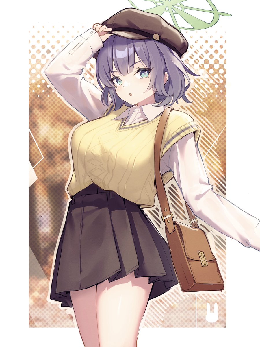 私服サキちゃん🍂
#いいふとももの日 #ブルアカ 