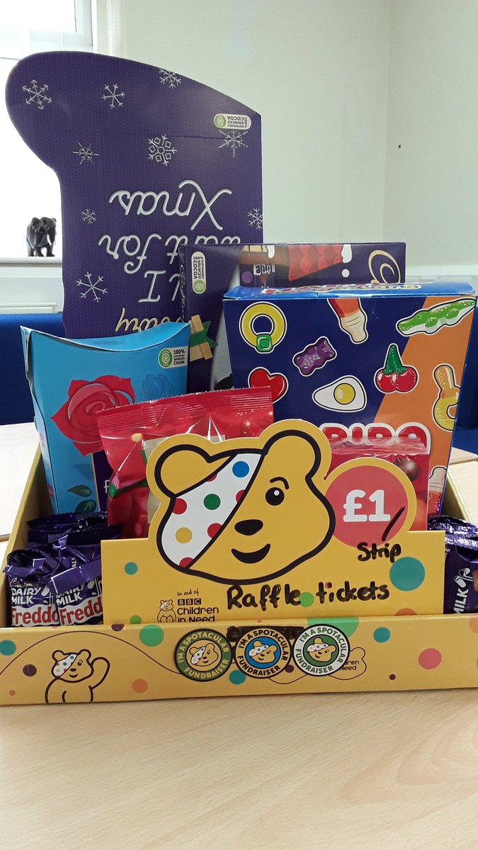 Today we drew raffle tickets for our Chocolate prizes, well done to our winners, Alfie James, Alfie and Imogen. Thankyou to all those who bought tickets and to Giant Bradley Sweet Shop for donations. <a href="/BBCCiN/">BBC Children in Need</a> <a href="/wicstun/">Market Weighton</a>