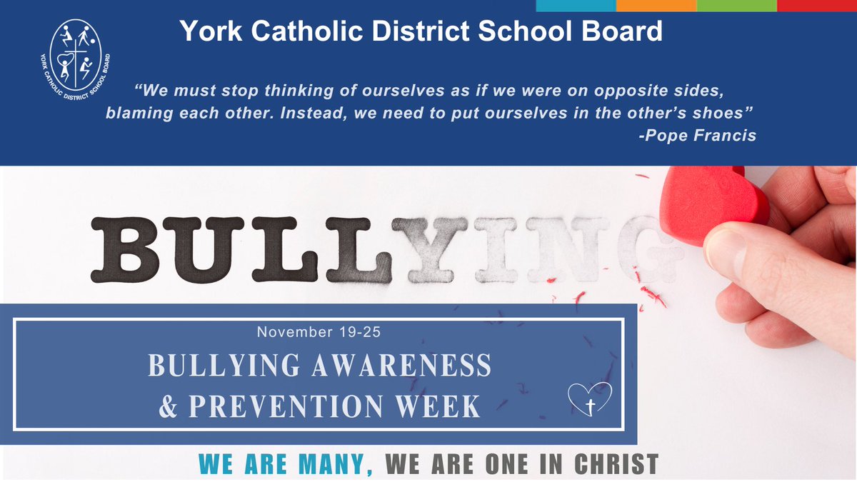 Stand up against bullying with kindness and courage! Join us in recognizing Bullying Awareness Week as we spread positivity and support for one another. Together, let's create a world where everyone feels safe, respected and valued!
