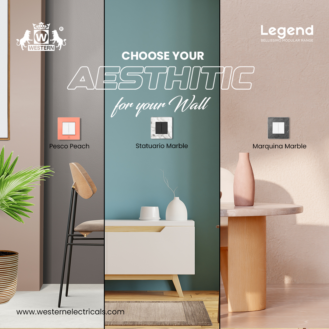 WesternEleInfo's tweet image. Check out our favorite palettes and let us know which one suits your space best in the comments below.
.
.
.
#westernelectricals #smartliving #stylishindesign #switches #modern #interiordesign #electronics #technology #socket #electrical #interiors #palettes #interiordecor