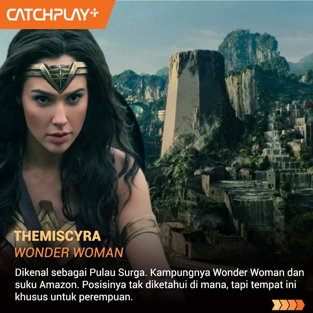 catchplayplusID's tweet photo. Cerita film banyak yang fiksi. Tempatnya pun pasti juga fiksi. Banyak negara fiksi terkenal di film. Dari semua, mana yg kalian pengen datangi?
#CATCHPLAYPLUS #Hollywood #Panem #Themiscyra #Wadiya #Zubrowka #Wakanda #TheHungerGames #WonderWoman #TheDictator #BlackPanther https://t.co/zHgn0FxJ48