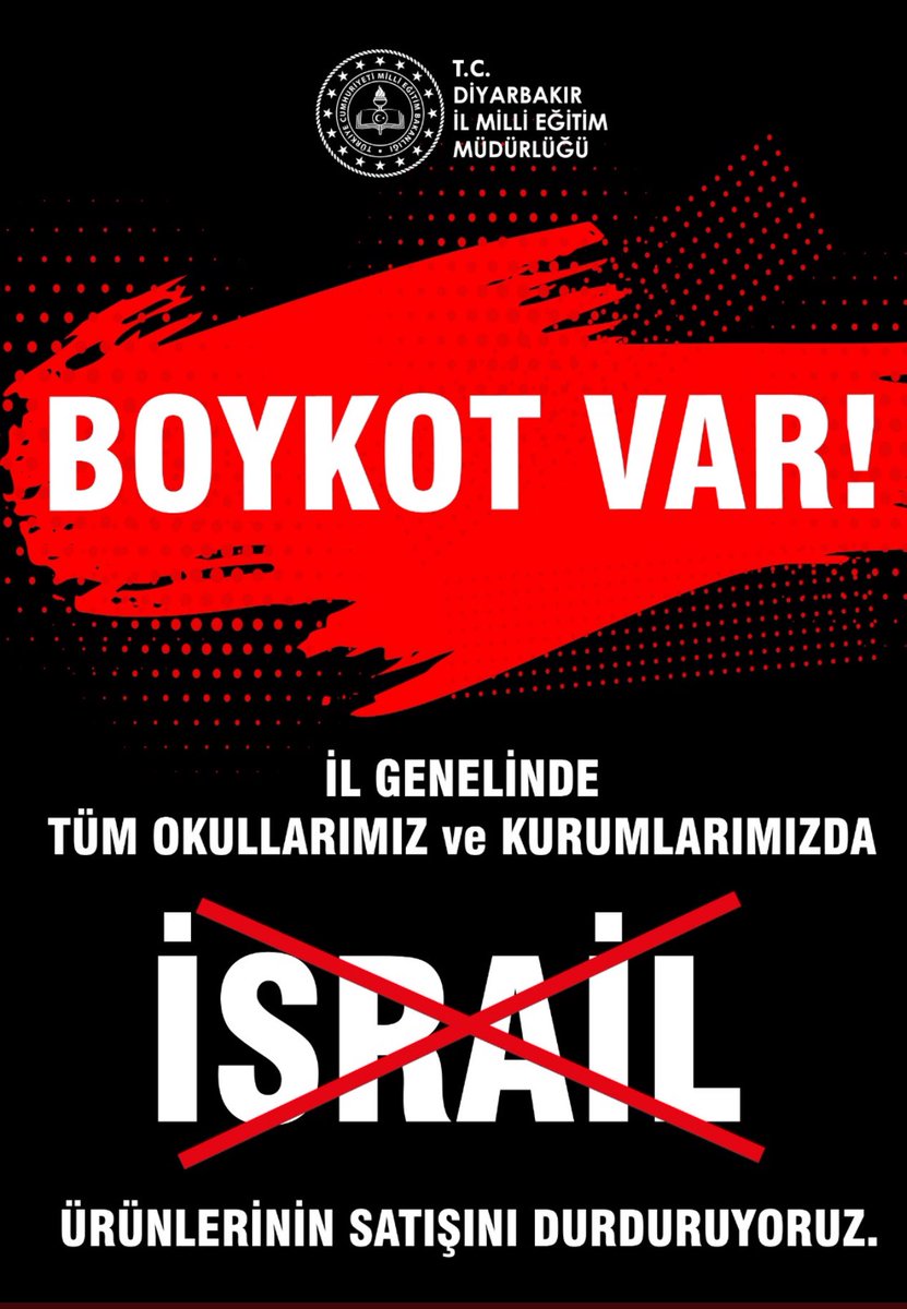 Okulumuzda BOYKOT VAR❗

Filistin'deki kardeşlerimize destek olmak için ❌İsrail❌ ürünlerini almıyoruz, aldırmıyoruz...