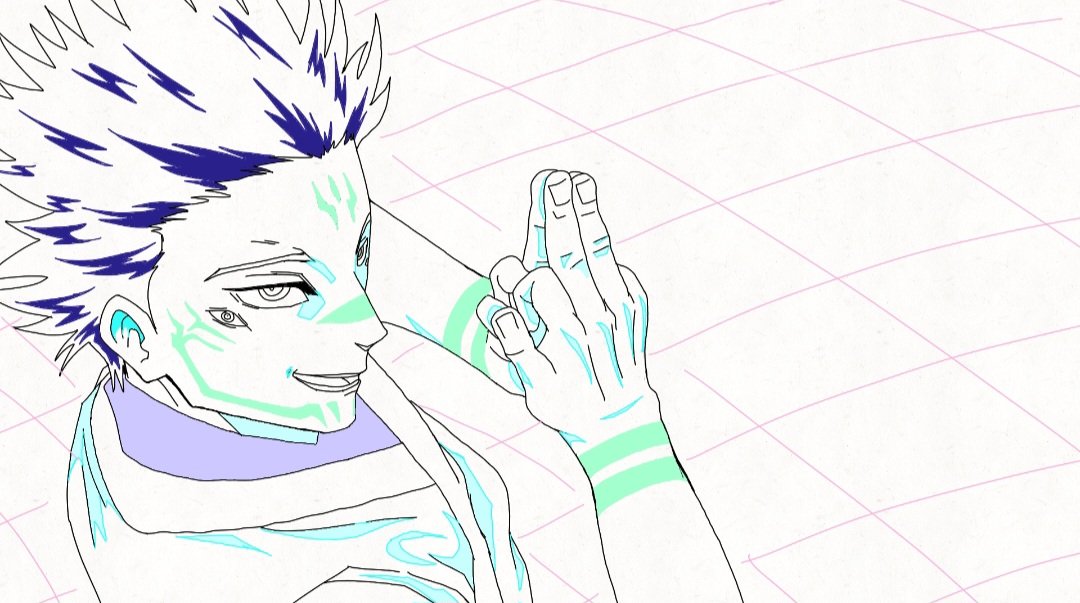 Stimyz's tweet photo. more sukuna practice! Lmk what you think 🙏 https://t.co/EKaeAM9ecM