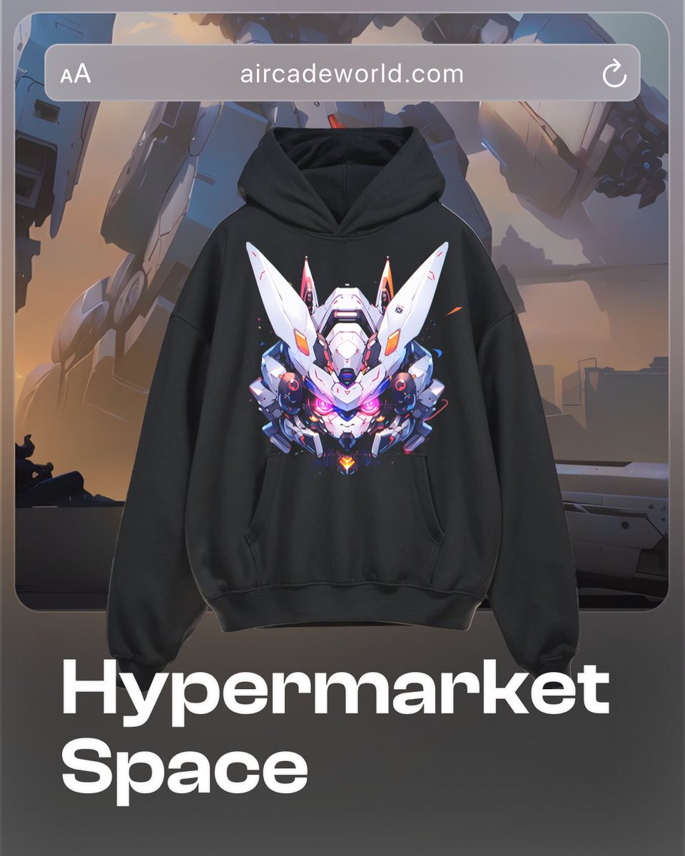 aircadeworld's tweet photo. Our Hypermarket Space is live, and it's just the beginning of something truly extraordinary. Want to know what's beyond the horizon? Check it out and join Aircade World👉https://t.co/EuNfPutEBy https://t.co/UR2VQphqfC