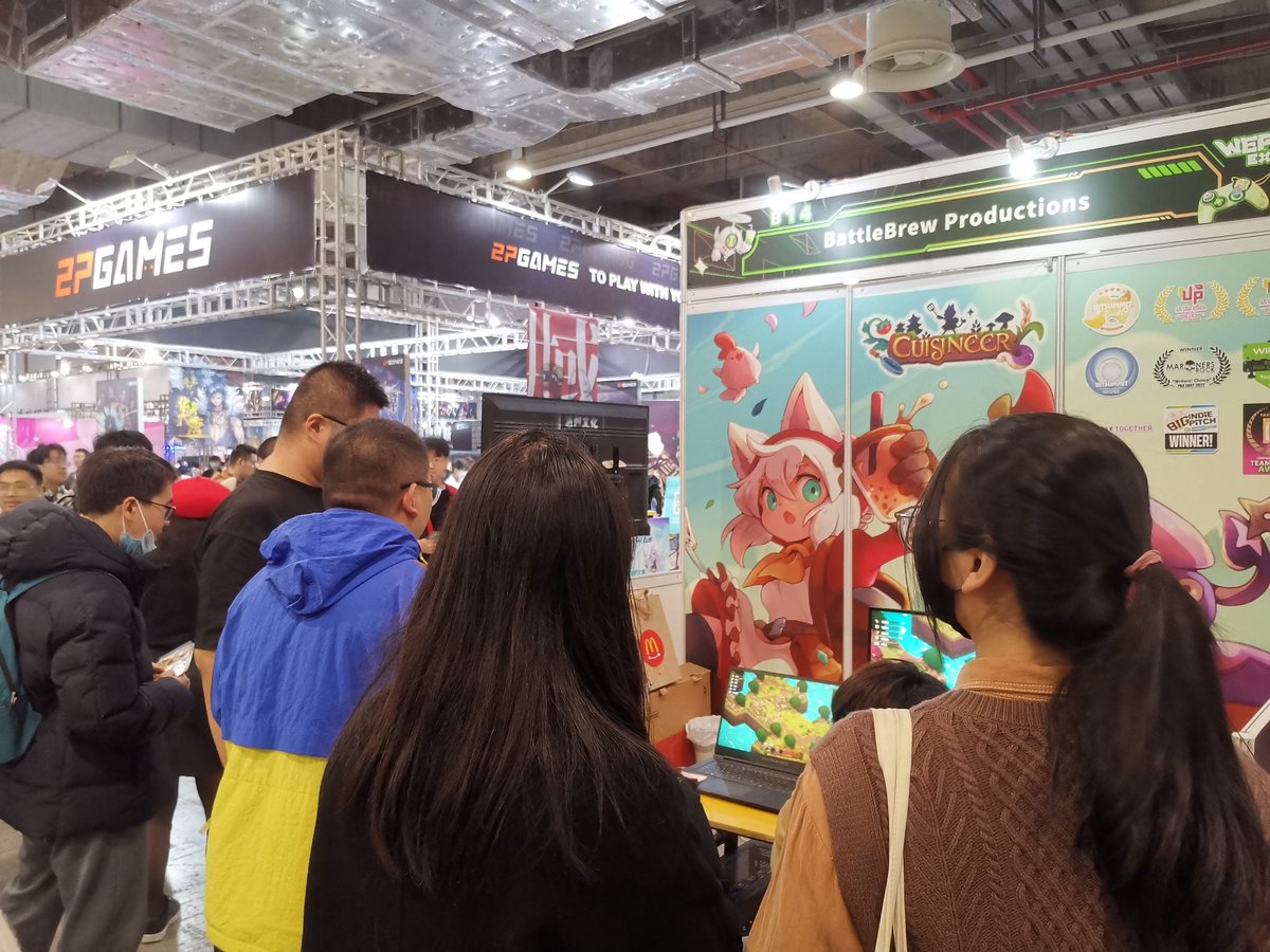 moscomuffy's tweet image. Cuisineer was at WePlay over the weekend. It was cool. =)