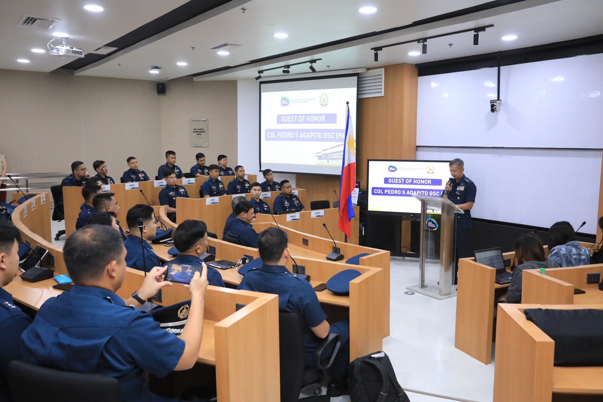 PhilAirForce's tweet photo. IN PHOTOS | PAF OFFICERS ACCELERATE LEADERSHIP SKILLS IN PROJECT MANAGEMENT
Read more:
https://t.co/ZhVSjfrgZk
#AcceleratewithExcellence
#GuardiansofourPreciousSkies
#PAFyoucanTrust
#AFPyoucanTrust
#AIM
#PAFModernization https://t.co/O8rcUTMMQ2