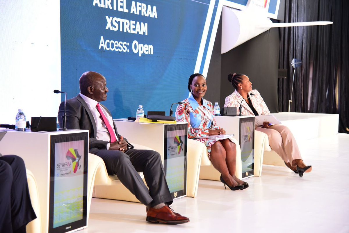 UG_Airlines's tweet photo. #AFRAA55AGA
We are changing the face of aviation in Africa!
The discussions are underway spear headed by the president of AFRAA, Ms.Jenifer Bamuturaki CEO#UgandaAirlines https://t.co/sF86LBF1B0