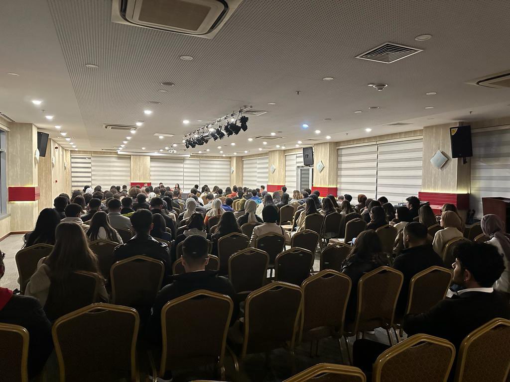 tbbkariyer's tweet photo. Çukurova Üniversitesi Hukuk Fakültesi öğrencileri, Türkiye Barolar Birliği Kariyer ve Mesleki Gelişim Merkezi’ni ziyaret ederek, Merkez Yürütme Kurulu Sözcüsü Av. Serdar Ülkü, Yürütme Kurulu Sekreteri Av. A. Fuat Ağaoğlu ve Yürütme Kurulu Üyesi Av. Sinem Doğan ile görüştü. https://t.co/TxNLAbKwXI