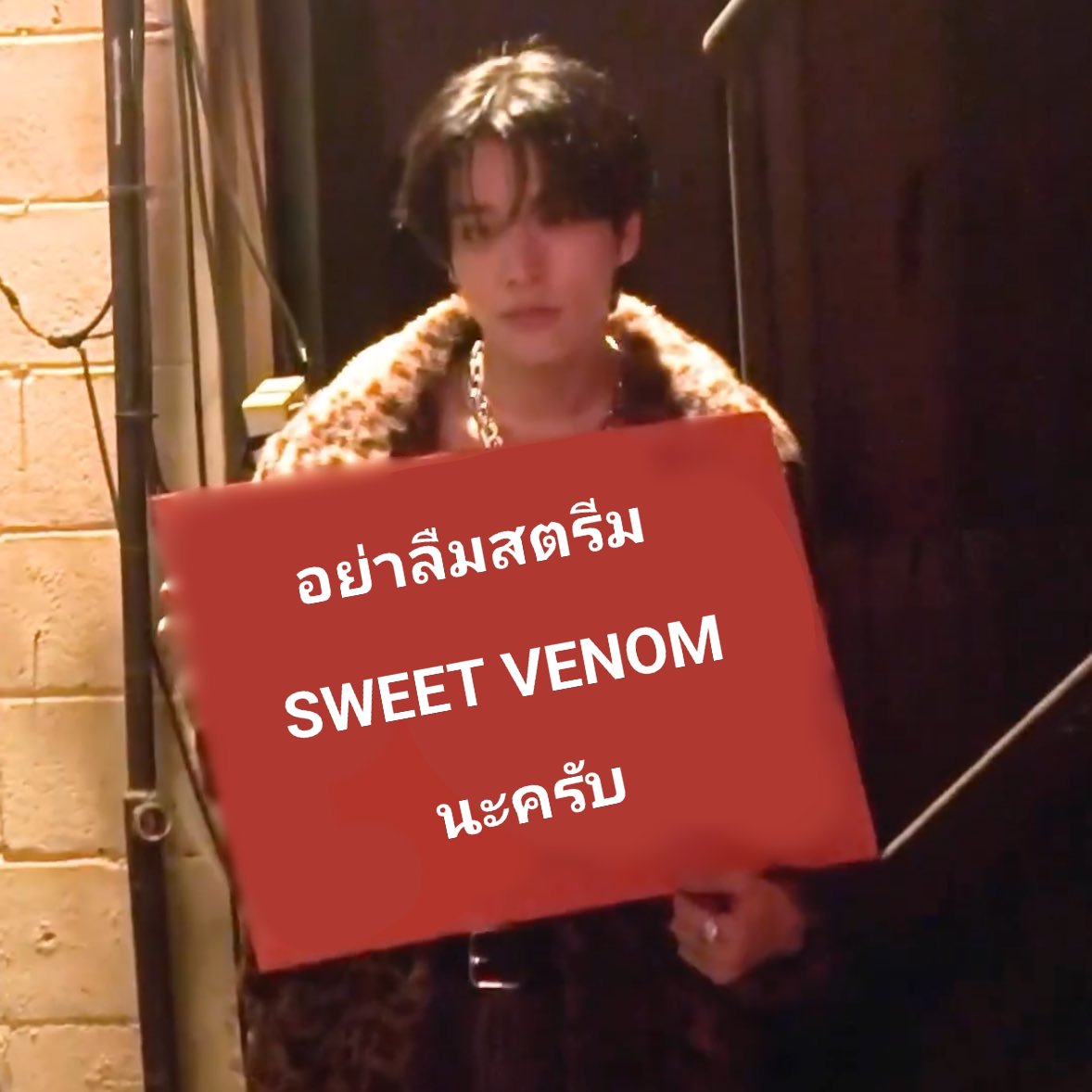 Swee wee weet ~~ วันนี้เอนจีนสตรีม #SWEETVENOM กันหรือยังคะ อีกไม่กี่วันจะครบ 1 สัปดาห์ที่เพลงปล่อยออกมาแล้วนะคะเอนจีน 💪 การสตรีมเพลงจะไปช่วยเสริมในยอด SNS ของรายการ Music Bank  ด้วยนะคะ 🔥🔥🔥 แถมตอนนี้ยังอยู่ #5 ในหมวดเพลงมาแรงด้วย สุดยอดไปเลย🥹👍 อย่าลืมไปกดไลค์กันเยอะๆน้า