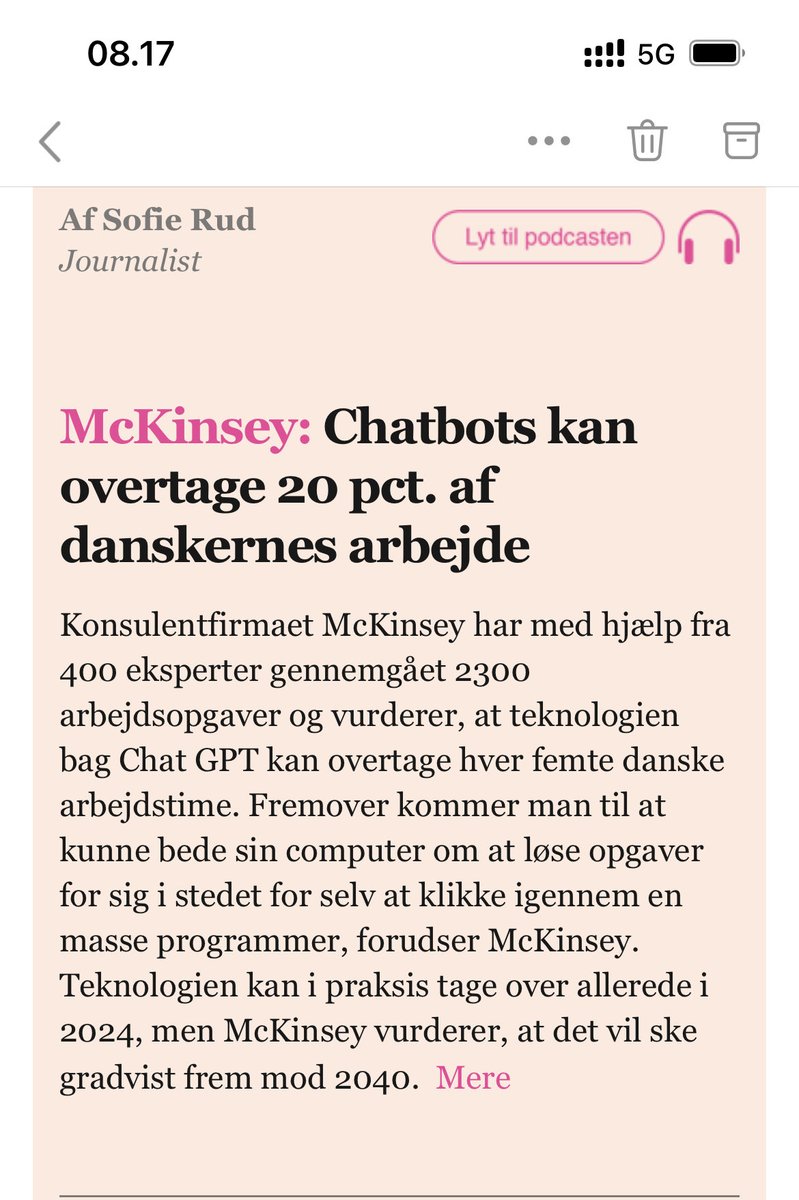 HelleJoench's tweet photo. Det er NU, at vi kan spare på konsulent og analysearbejde i det offentlige!! #SundhedDK - Genbrug viden og data - penge sparet, bruges til faktiske kerneydelser til borgerne. Eksperter vurderer, at Chatbots kan overtage 20% af danskernes arbejde. https://t.co/1PDGYwuLCl