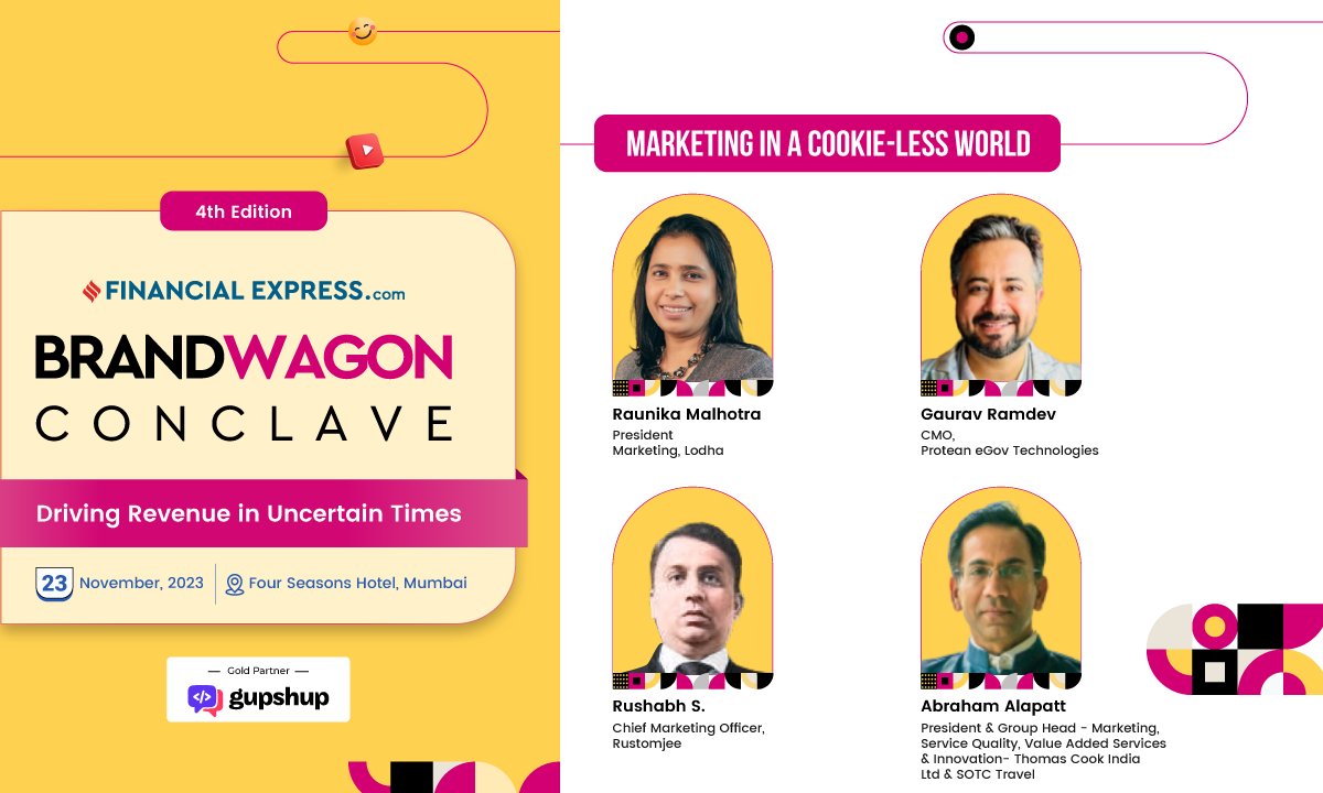 FEBrandWagon's tweet photo. The digital landscape is evolving, and so is marketing! In a cookie-less world, let's explore the path forward !
Join with us: https://t.co/ph0fYbsJvi
#FEBWC2023 #BrandWagonconclave #marketing #ai #CommerceAdvertising #DigitalMarketing #predictiveanalysis #ROIinMarketing https://t.co/L1b9tRElLq