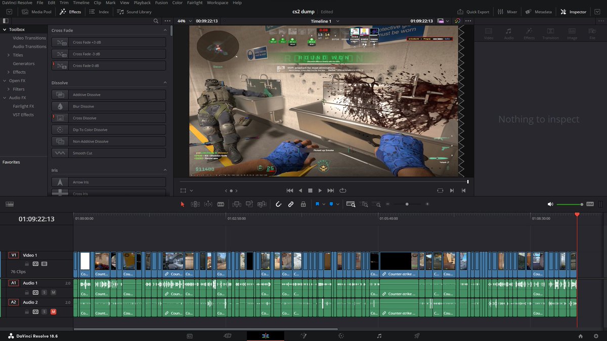 what the fuck do i do when i have 9 and a half minutes of cut footage.

pick out the utter best and discard the rest?
put it across 3 or 4 videos?
something else?

what the fuck do i do, i already left out a few 1v5s because theyre so slow it doesn't fit a frag vid well enough
