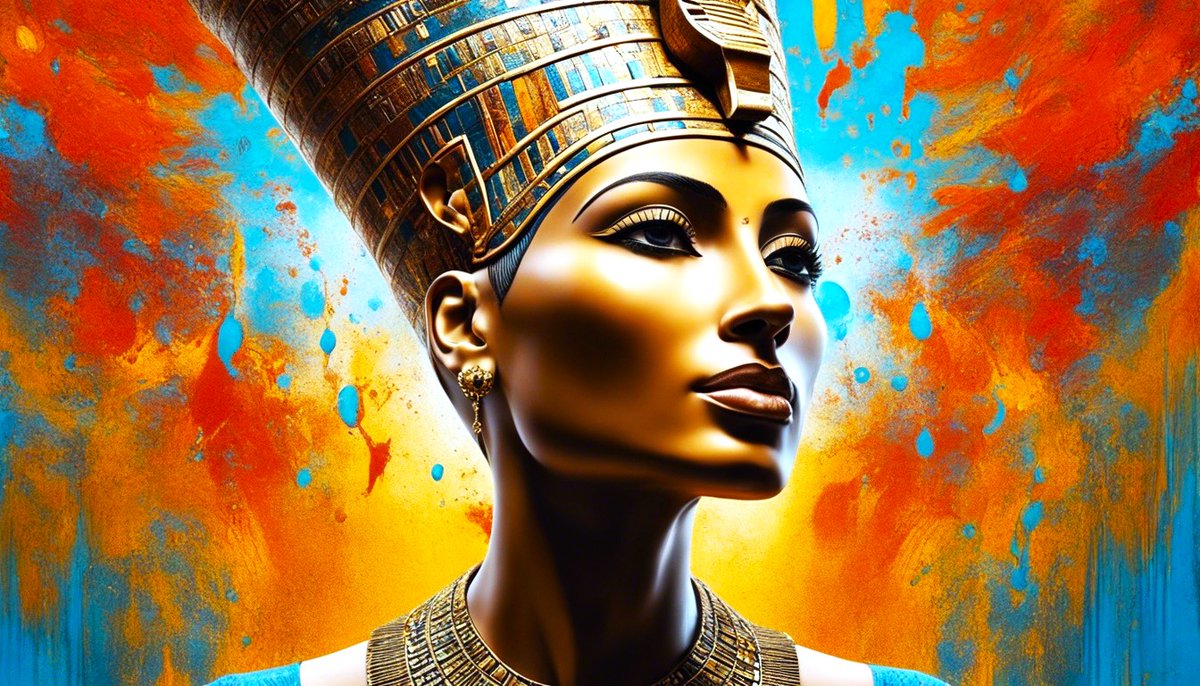 Presenting a digital masterpiece inspired by the charm of an Egyptian queen. #DigitalCreation #ArtisticDiscovery
#TimelessBeauty#DigitalCreation #ArtLove #DigitalArt #nft #DigitalPainting#DigitalArtist#ColorfulArt#VisualArt#ArtInspiration