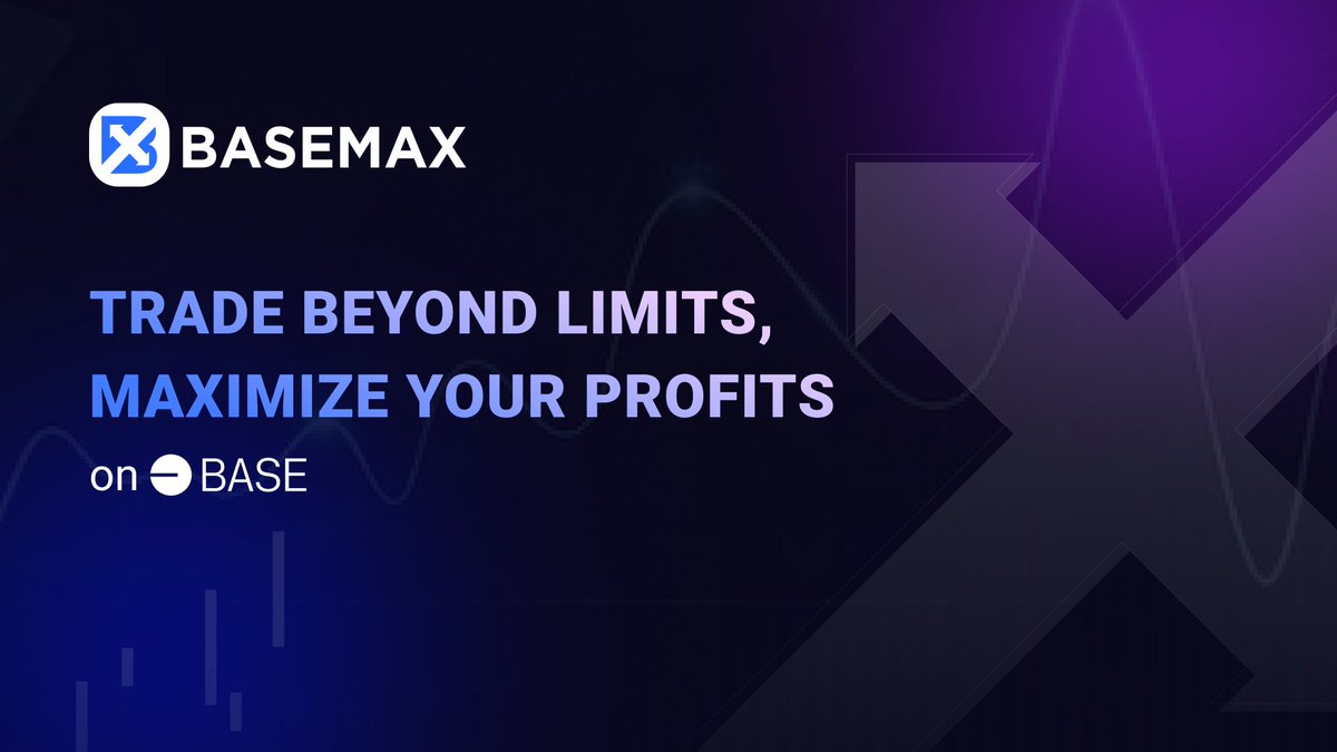 basemaxfi's tweet photo. Looking for a trading platform on @BuildOnBase?
Check out https://t.co/9uVayyQmgM for:
โ
Crypto
โ
Forex
โ
Metal
๐ Up to 250x leverage
For more information, visit: https://t.co/yBSZemLlsZ
#Trading #DEX #Base #BaseMax #BuildOnBase https://t.co/f6FGdrgHMg