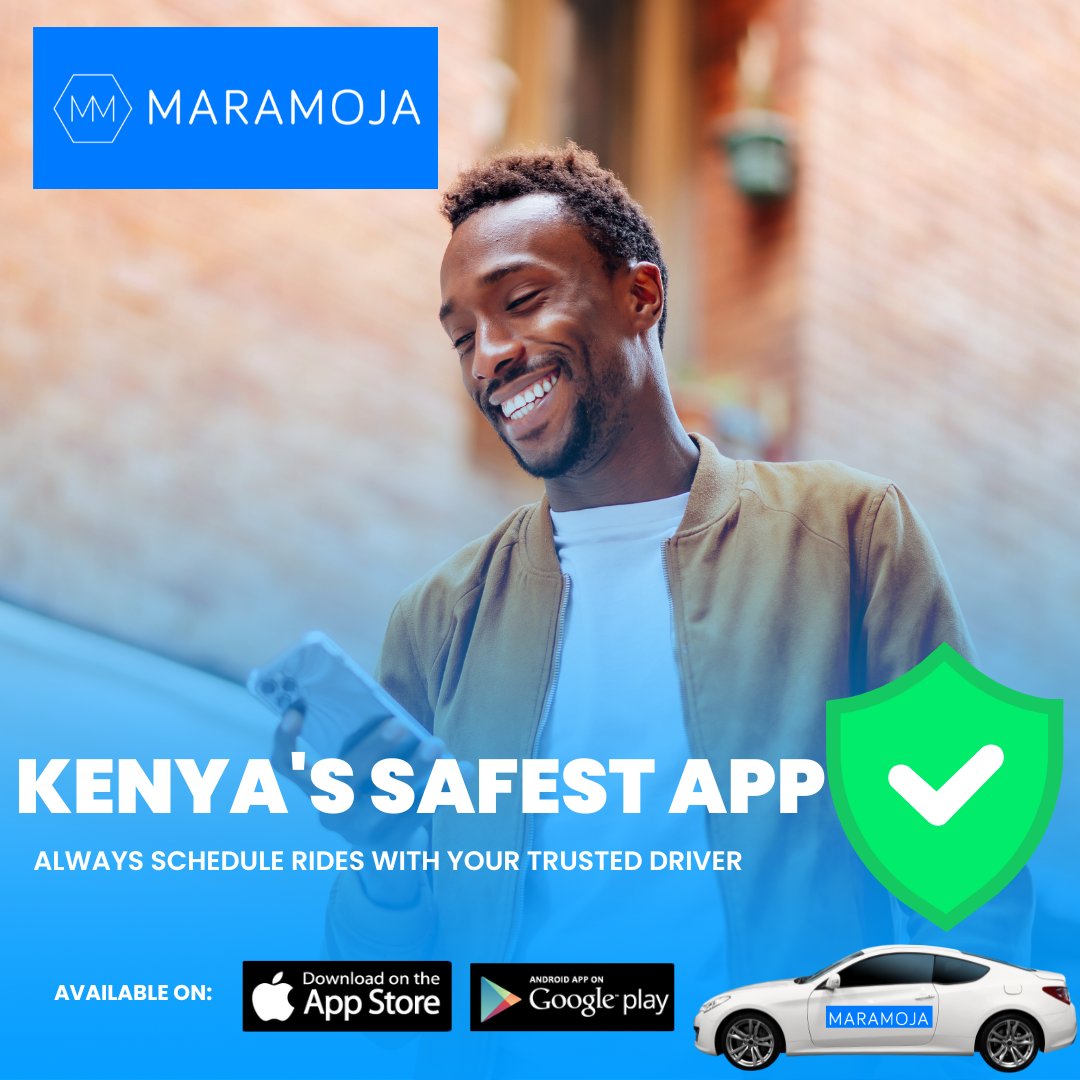 MM_Nrb's tweet photo. Janjaruka na MARAMOJA SOS button!
Stay safe with 24/7 emergency assistance in any taxi ride. Download the MARAMOJA Taxi app today!
#maramojataxi #sosbutton #saferides #trusteddrivers https://t.co/IHDjiJzqZR