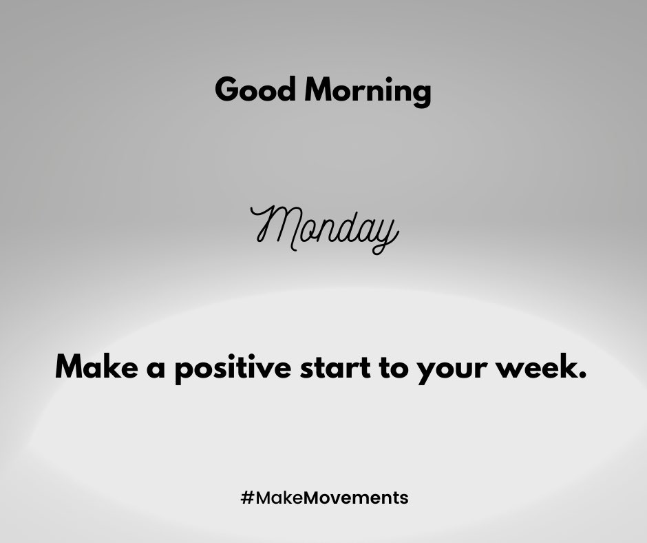 MakeMovements_'s tweet photo. Start as you mean to go on this week.
#mondayvibes #fitnesslife #focused #November https://t.co/CNVVf3ojkA