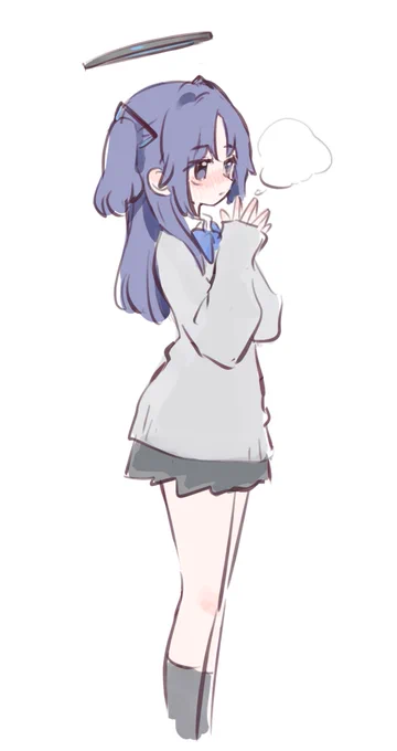 ユウカ(制服コスプレ) #ブルアカ