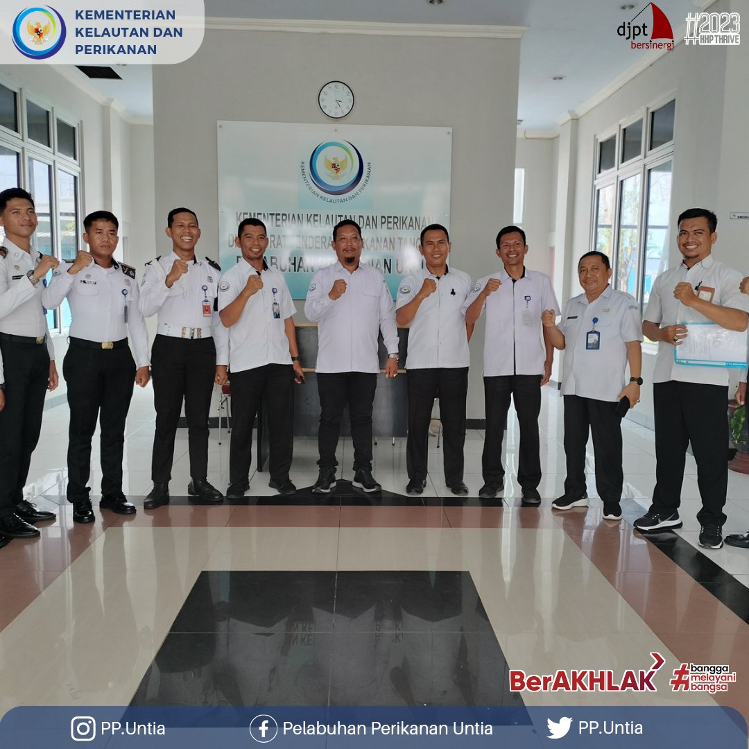 ppuntia's tweet photo. #Sahabatbahari
Hari ini (20/11) PP Untia menerima Kunjungan Dosen Poltek KP Kab. Bone dalam rangka Monitoring dan Evaluasi kegiatan Praktek Taruna Politeknik Kelautan dan Perikanan Bone di PP Untia.

#KKPThrive
#KKPGOID
#EkonomiBiruIndonesia https://t.co/Gd3qLEKzqx